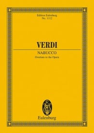 Verdi: Nabucco (Study Score) published by Eulenburg
